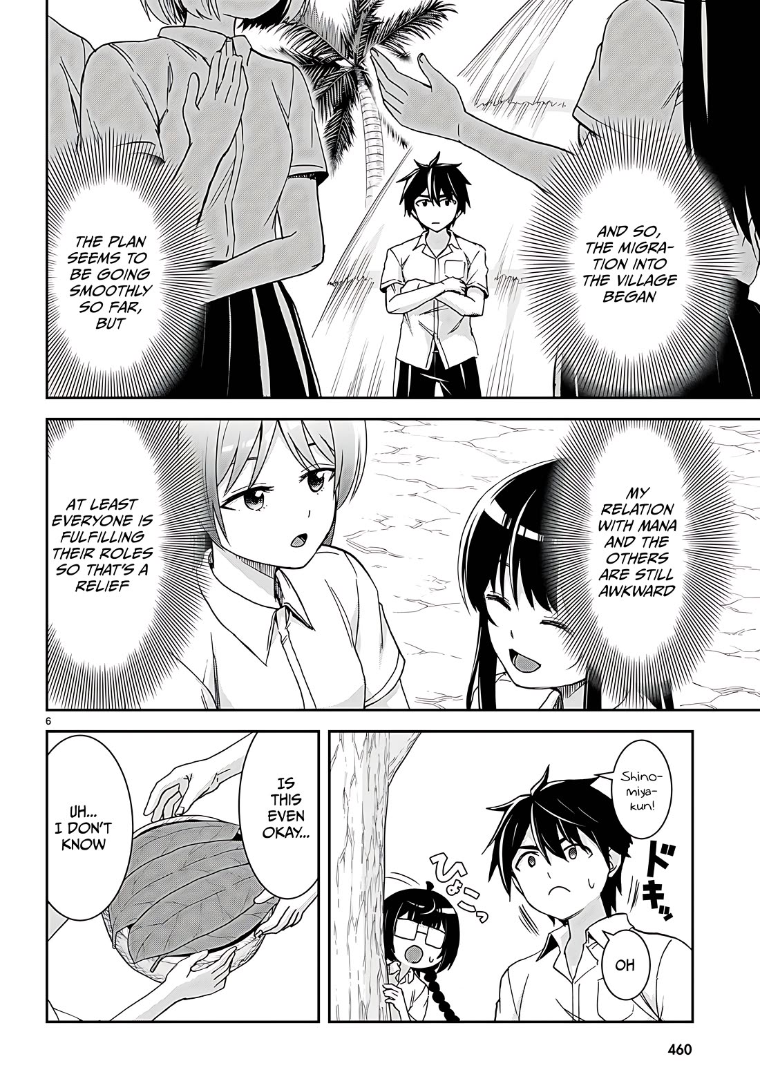 Isekai Yurutto Survival Seikatsu: Gakkou no Minna to Isekai no Mujintou ni Tenishitakedo Ore Dake Rakushou desu chapter 37 page 6