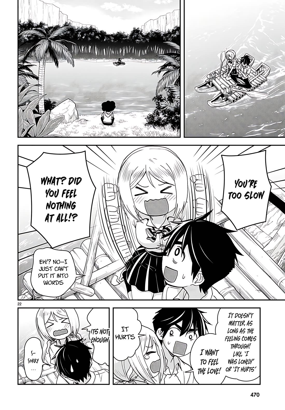 Isekai Yurutto Survival Seikatsu: Gakkou no Minna to Isekai no Mujintou ni Tenishitakedo Ore Dake Rakushou desu chapter 38 page 22