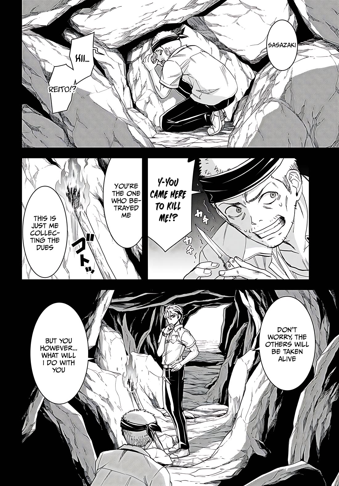 Isekai Yurutto Survival Seikatsu: Gakkou no Minna to Isekai no Mujintou ni Tenishitakedo Ore Dake Rakushou desu chapter 38 page 4