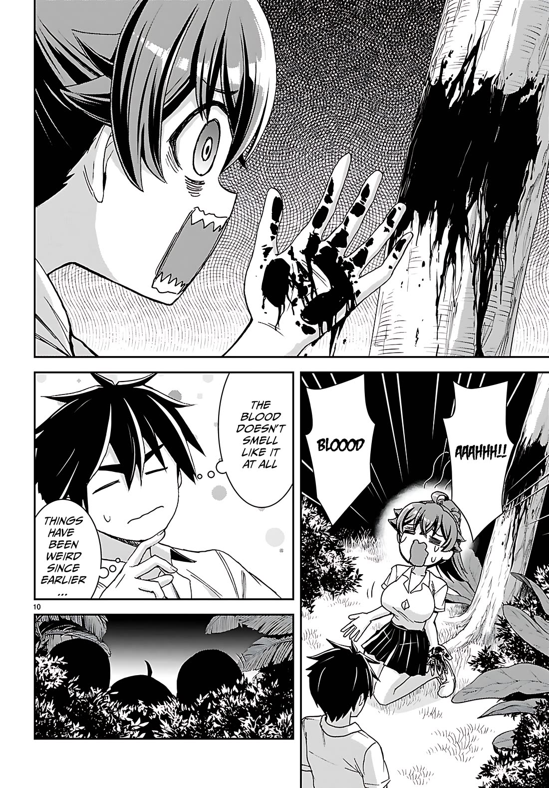 Isekai Yurutto Survival Seikatsu: Gakkou no Minna to Isekai no Mujintou ni Tenishitakedo Ore Dake Rakushou desu chapter 39 page 10