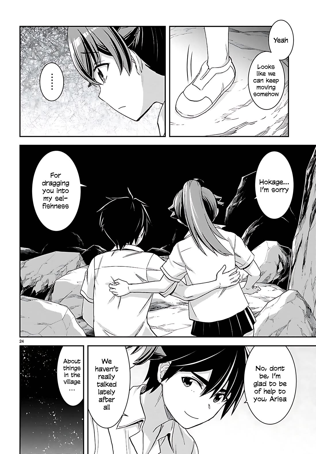 Isekai Yurutto Survival Seikatsu: Gakkou no Minna to Isekai no Mujintou ni Tenishitakedo Ore Dake Rakushou desu chapter 39 page 24