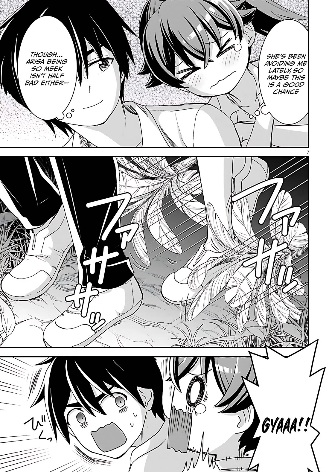 Isekai Yurutto Survival Seikatsu: Gakkou no Minna to Isekai no Mujintou ni Tenishitakedo Ore Dake Rakushou desu chapter 39 page 7
