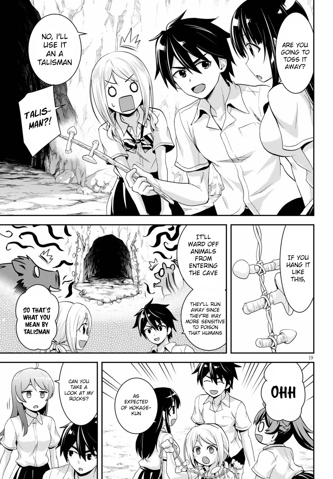 Isekai Yurutto Survival Seikatsu: Gakkou no Minna to Isekai no Mujintou ni Tenishitakedo Ore Dake Rakushou desu chapter 4 page 20