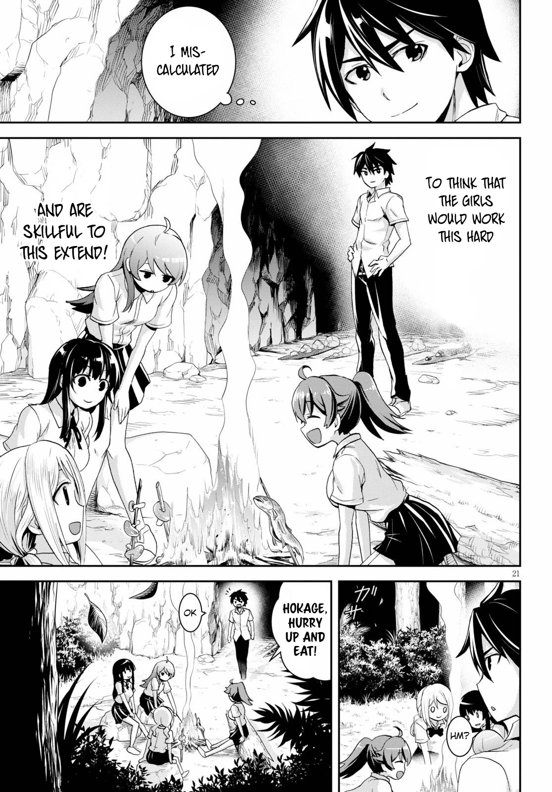 Isekai Yurutto Survival Seikatsu: Gakkou no Minna to Isekai no Mujintou ni Tenishitakedo Ore Dake Rakushou desu chapter 4 page 22