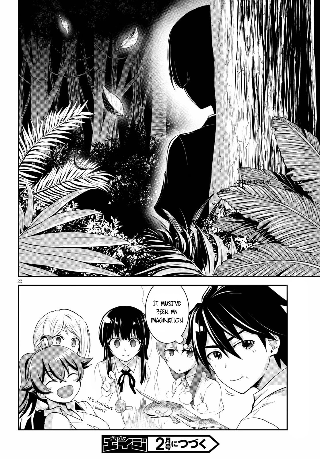 Isekai Yurutto Survival Seikatsu: Gakkou no Minna to Isekai no Mujintou ni Tenishitakedo Ore Dake Rakushou desu chapter 4 page 23