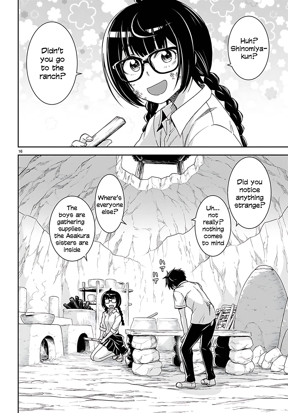 Isekai Yurutto Survival Seikatsu: Gakkou no Minna to Isekai no Mujintou ni Tenishitakedo Ore Dake Rakushou desu chapter 40 page 16