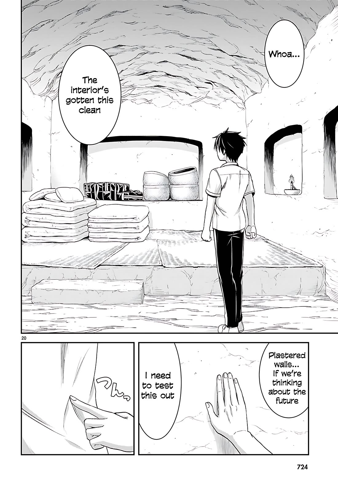 Isekai Yurutto Survival Seikatsu: Gakkou no Minna to Isekai no Mujintou ni Tenishitakedo Ore Dake Rakushou desu chapter 40 page 20