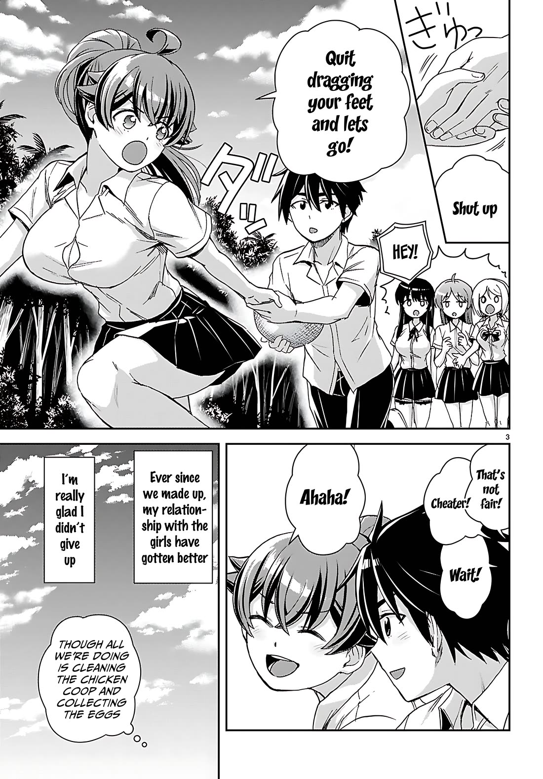 Isekai Yurutto Survival Seikatsu: Gakkou no Minna to Isekai no Mujintou ni Tenishitakedo Ore Dake Rakushou desu chapter 40 page 3