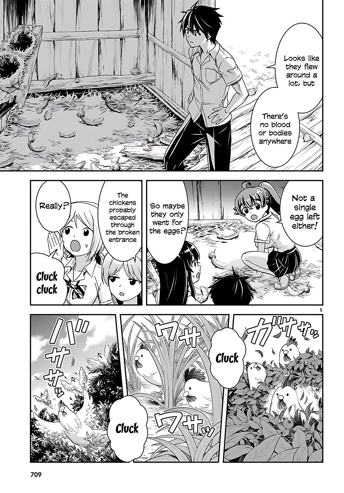 Isekai Yurutto Survival Seikatsu: Gakkou no Minna to Isekai no Mujintou ni Tenishitakedo Ore Dake Rakushou desu chapter 40 page 5