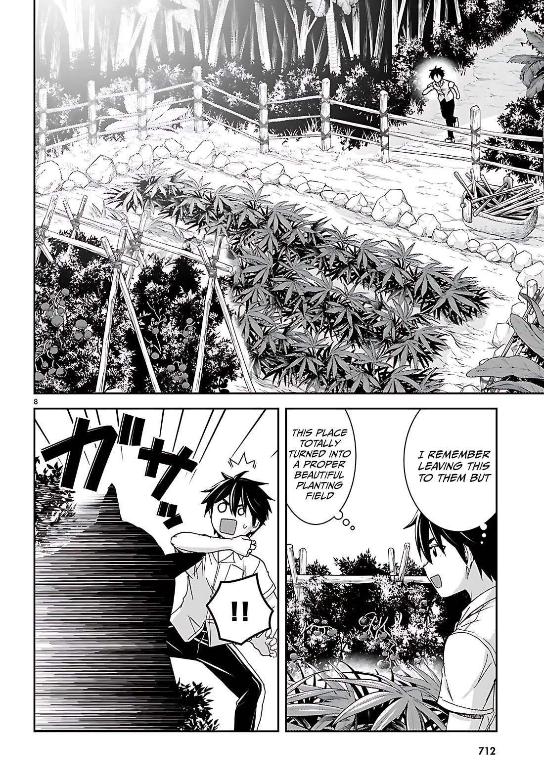 Isekai Yurutto Survival Seikatsu: Gakkou no Minna to Isekai no Mujintou ni Tenishitakedo Ore Dake Rakushou desu chapter 40 page 8