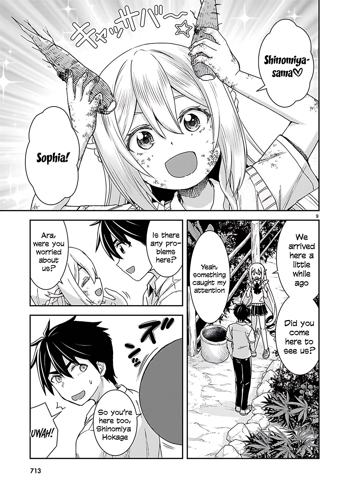 Isekai Yurutto Survival Seikatsu: Gakkou no Minna to Isekai no Mujintou ni Tenishitakedo Ore Dake Rakushou desu chapter 40 page 9