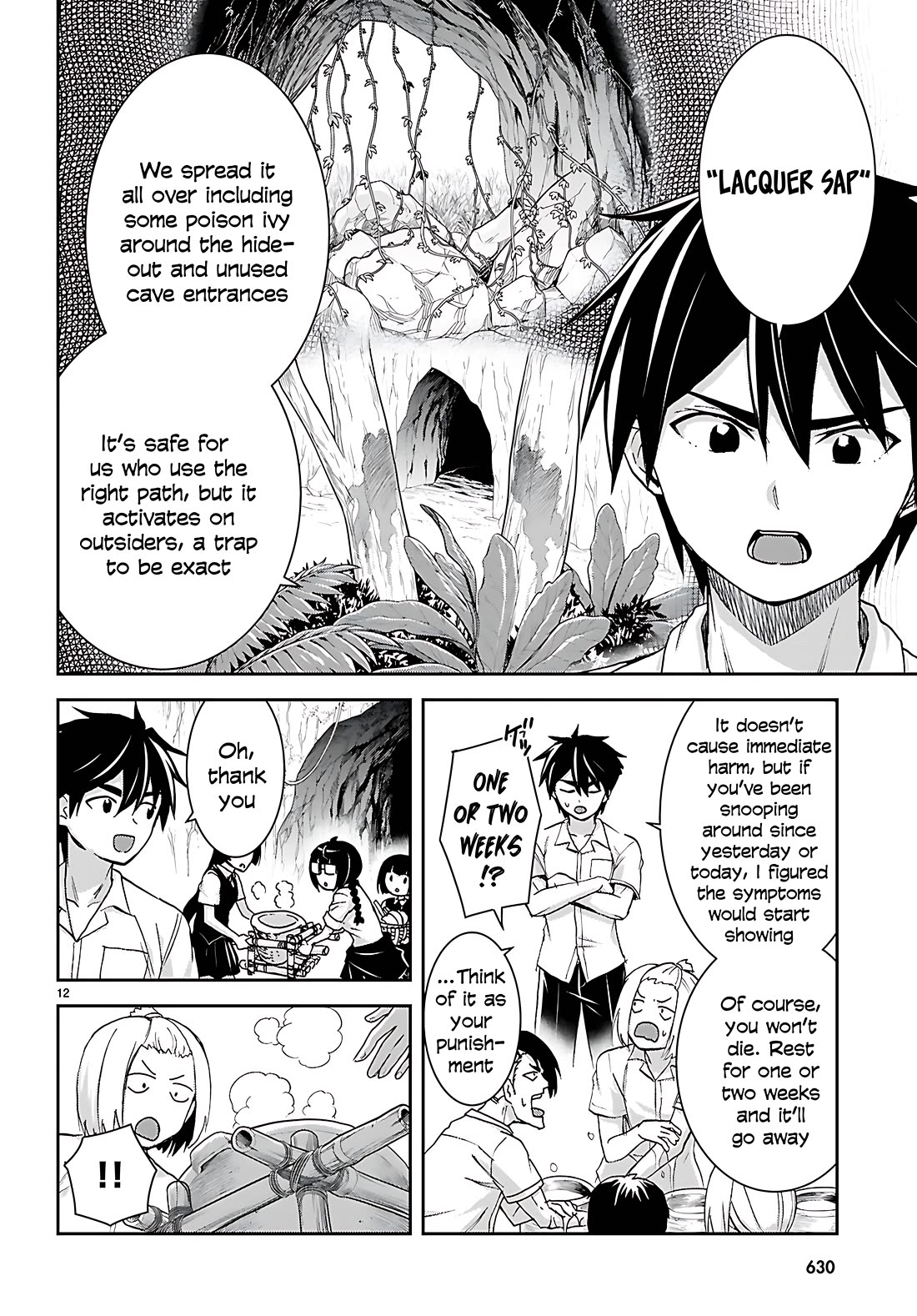 Isekai Yurutto Survival Seikatsu: Gakkou no Minna to Isekai no Mujintou ni Tenishitakedo Ore Dake Rakushou desu chapter 41 page 14