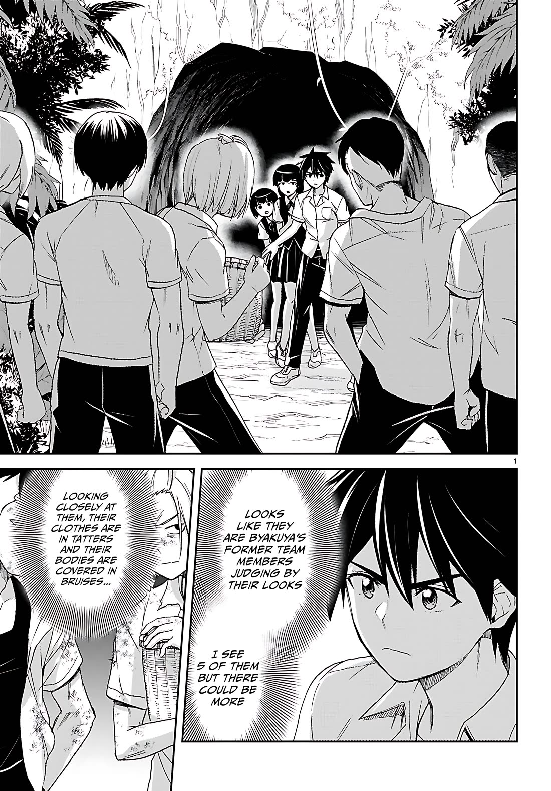 Isekai Yurutto Survival Seikatsu: Gakkou no Minna to Isekai no Mujintou ni Tenishitakedo Ore Dake Rakushou desu chapter 41 page 3