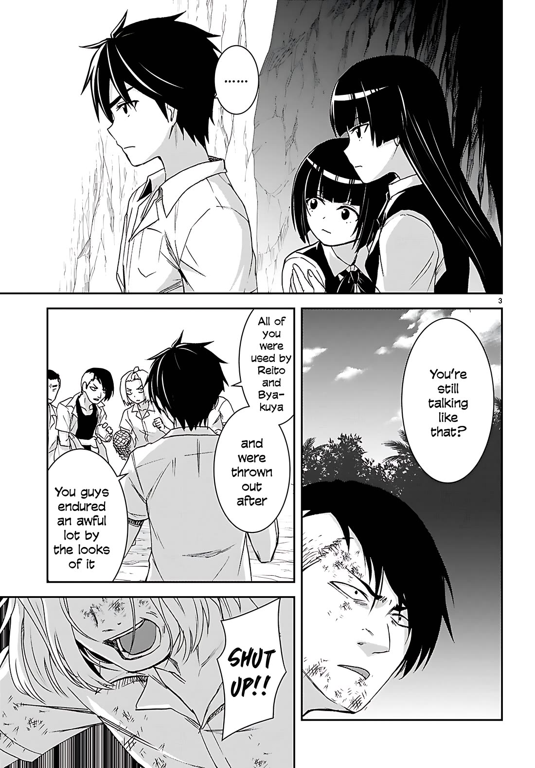 Isekai Yurutto Survival Seikatsu: Gakkou no Minna to Isekai no Mujintou ni Tenishitakedo Ore Dake Rakushou desu chapter 41 page 5