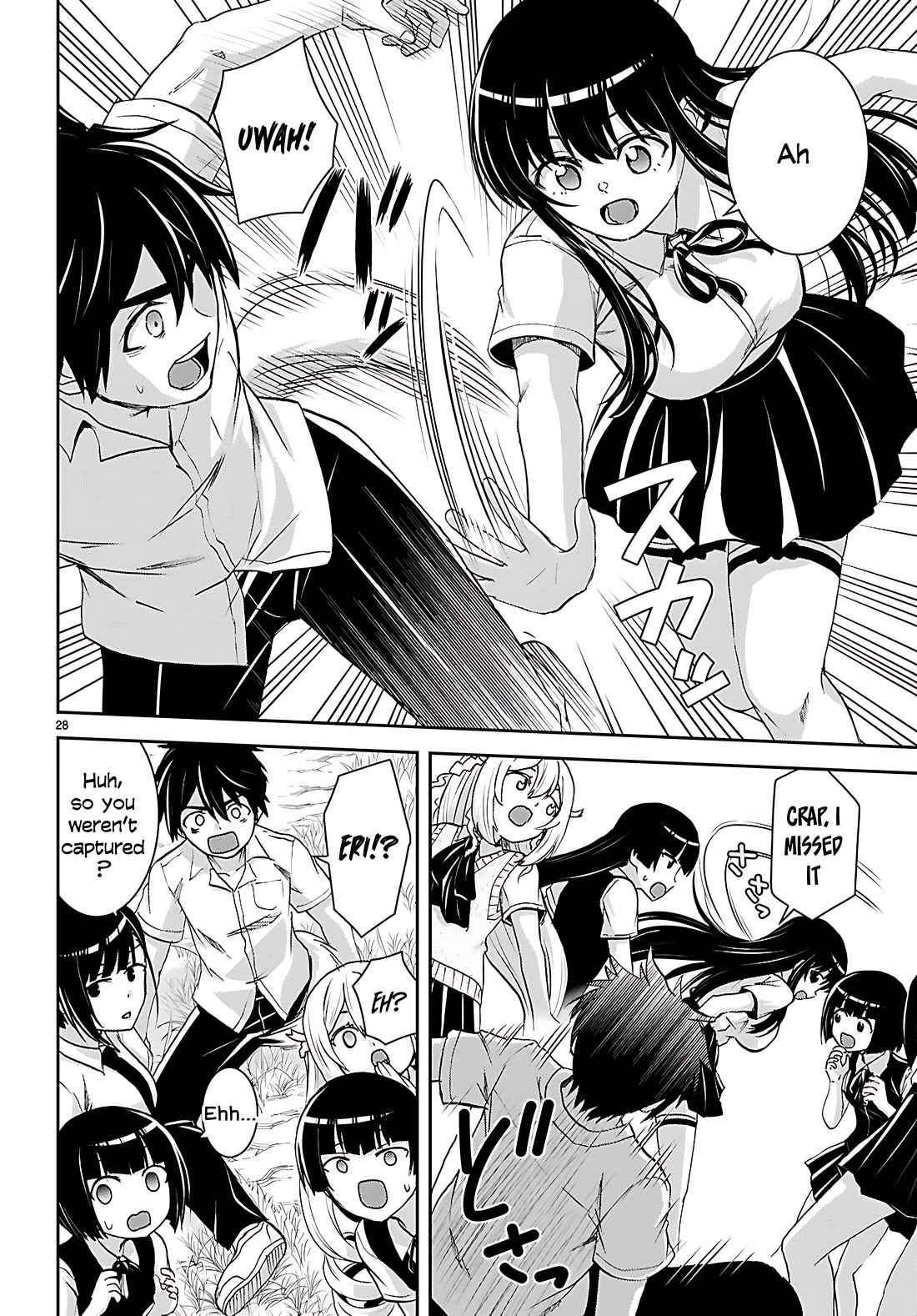 Isekai Yurutto Survival Seikatsu: Gakkou no Minna to Isekai no Mujintou ni Tenishitakedo Ore Dake Rakushou desu chapter 42 page 29