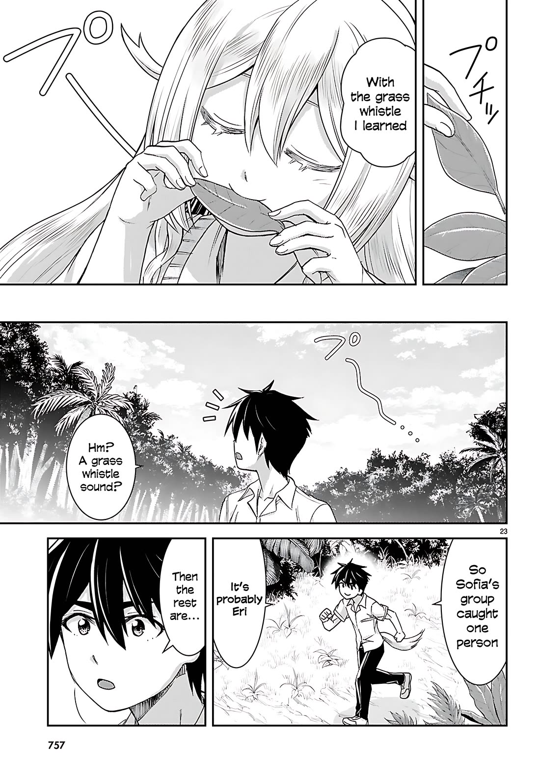 Isekai Yurutto Survival Seikatsu: Gakkou no Minna to Isekai no Mujintou ni Tenishitakedo Ore Dake Rakushou desu chapter 43 page 24