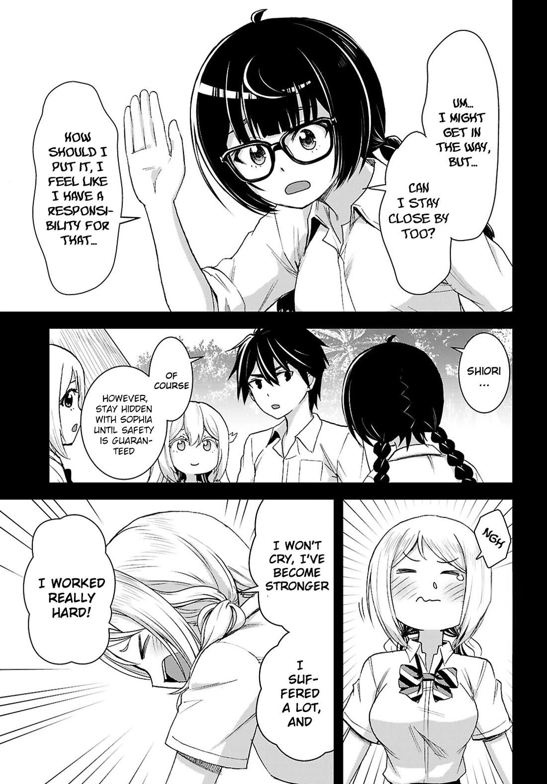 Isekai Yurutto Survival Seikatsu: Gakkou no Minna to Isekai no Mujintou ni Tenishitakedo Ore Dake Rakushou desu chapter 47 page 10
