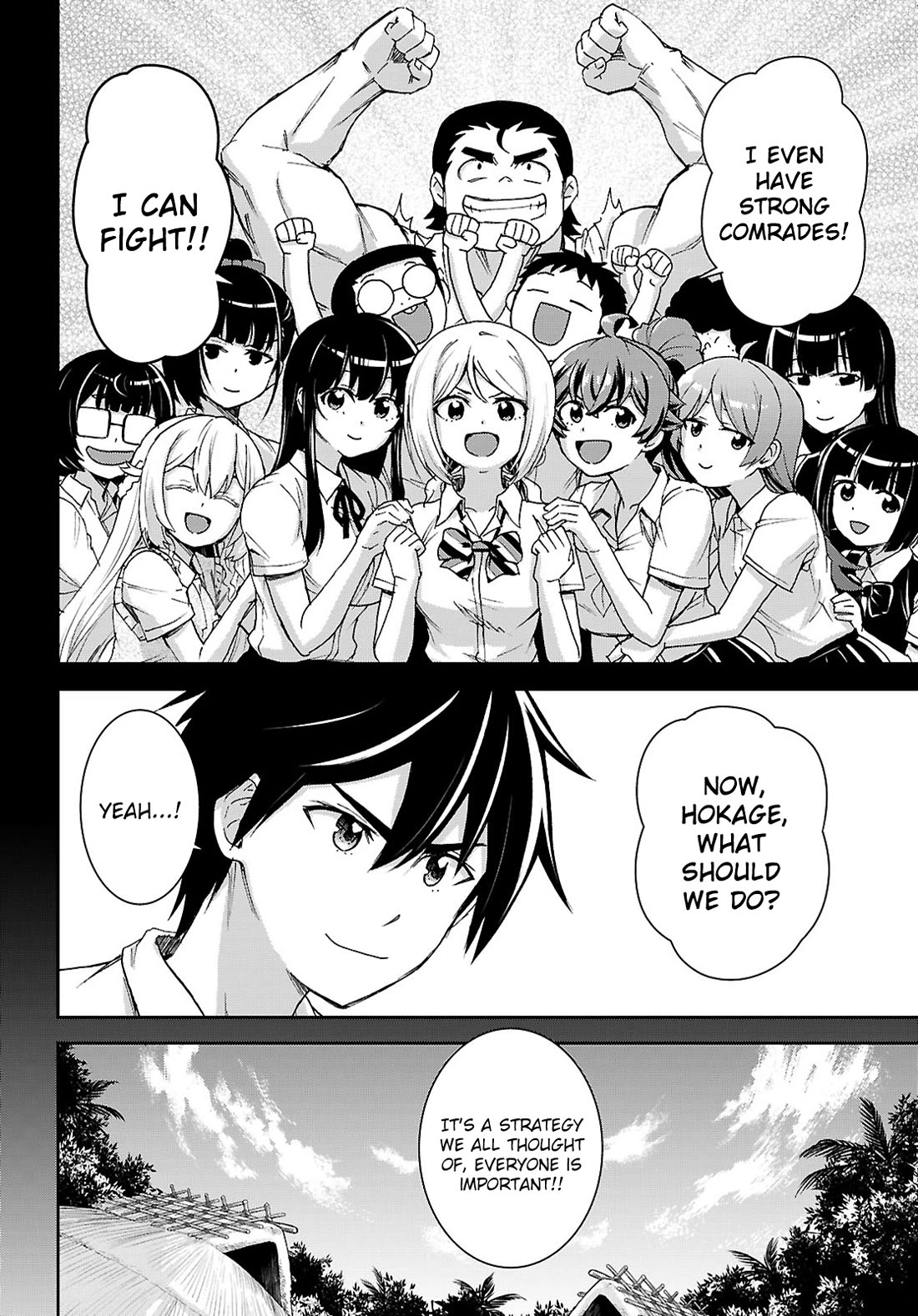 Isekai Yurutto Survival Seikatsu: Gakkou no Minna to Isekai no Mujintou ni Tenishitakedo Ore Dake Rakushou desu chapter 47 page 11