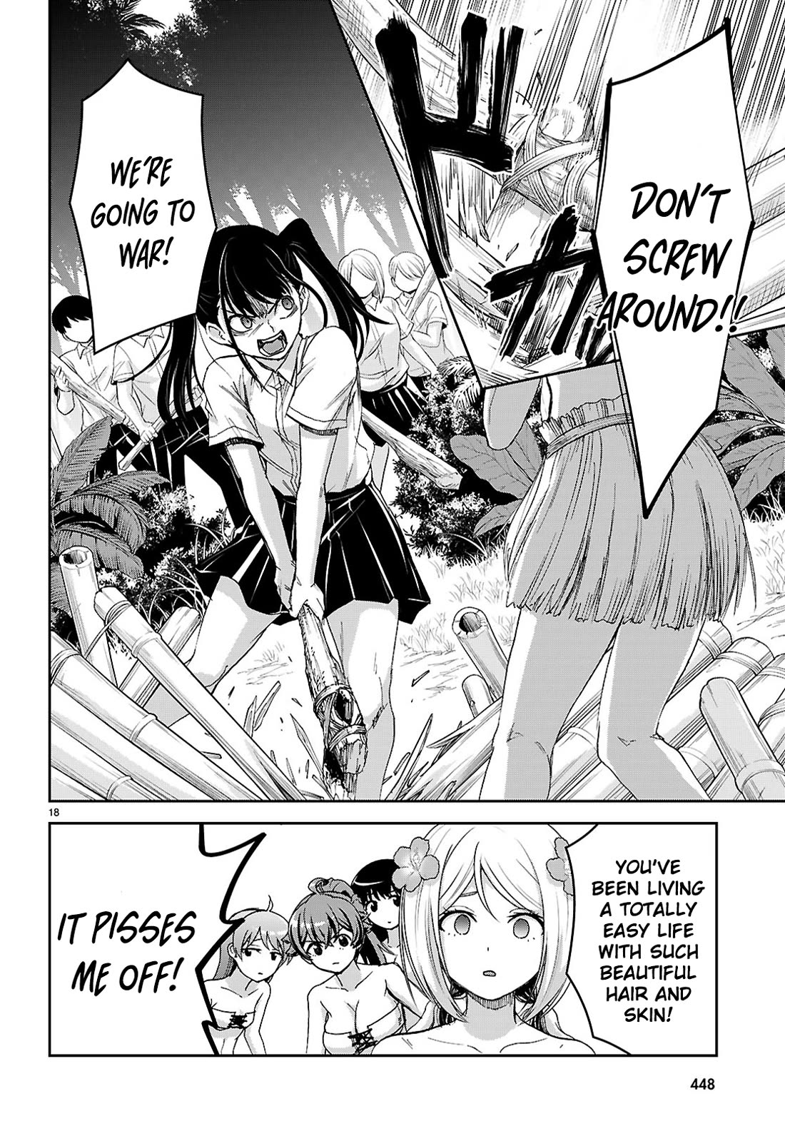 Isekai Yurutto Survival Seikatsu: Gakkou no Minna to Isekai no Mujintou ni Tenishitakedo Ore Dake Rakushou desu chapter 47 page 21