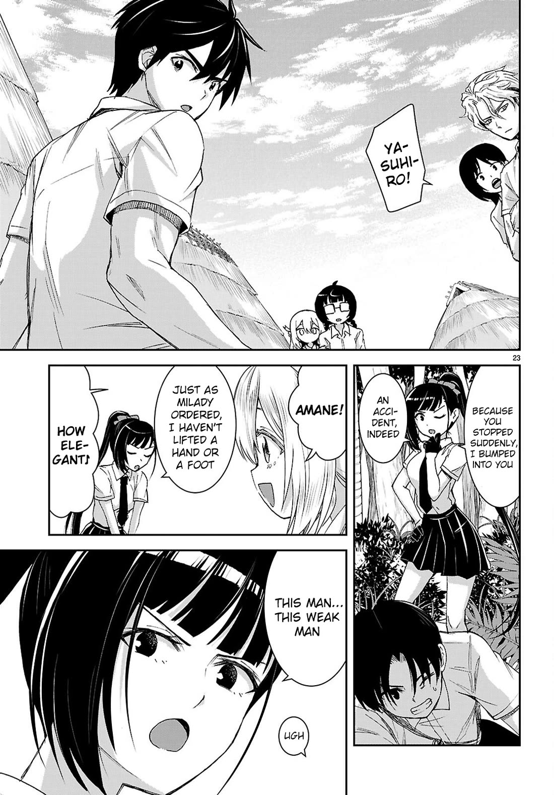 Isekai Yurutto Survival Seikatsu: Gakkou no Minna to Isekai no Mujintou ni Tenishitakedo Ore Dake Rakushou desu chapter 48 page 24