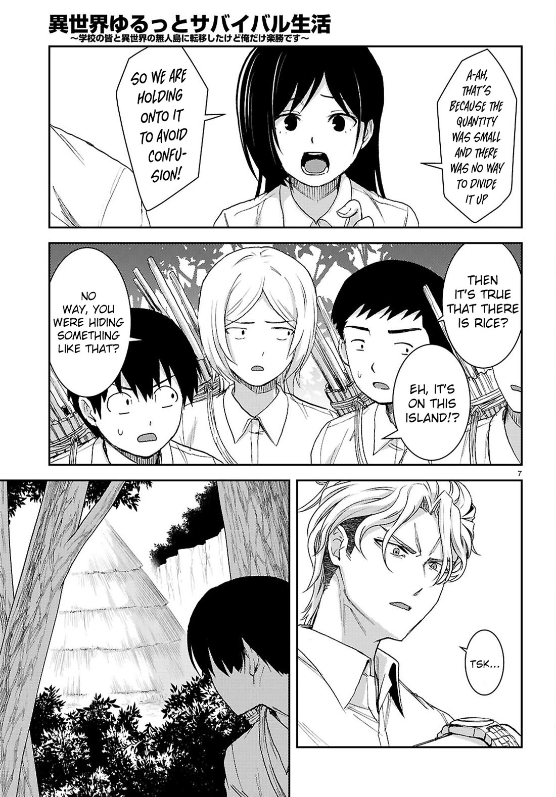 Isekai Yurutto Survival Seikatsu: Gakkou no Minna to Isekai no Mujintou ni Tenishitakedo Ore Dake Rakushou desu chapter 48 page 8