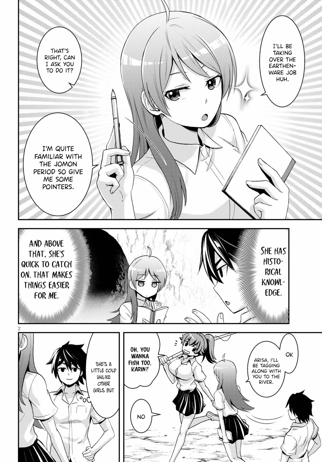 Isekai Yurutto Survival Seikatsu: Gakkou no Minna to Isekai no Mujintou ni Tenishitakedo Ore Dake Rakushou desu chapter 5 page 3