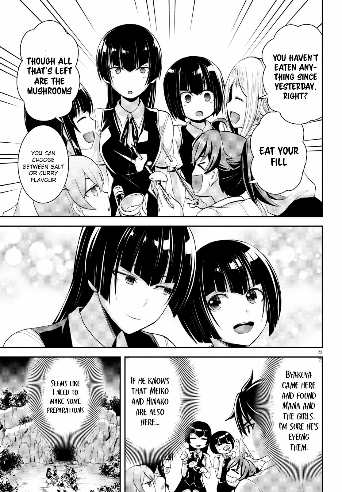 Isekai Yurutto Survival Seikatsu: Gakkou no Minna to Isekai no Mujintou ni Tenishitakedo Ore Dake Rakushou desu chapter 6 page 26