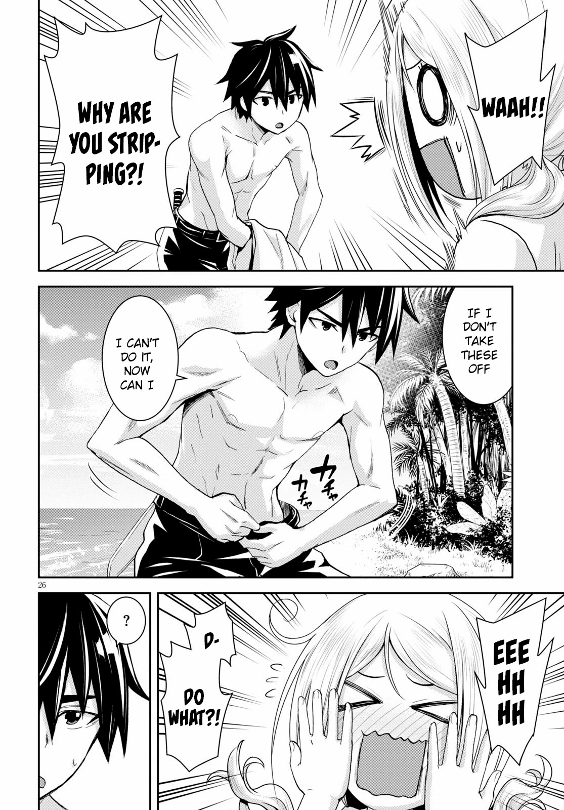 Isekai Yurutto Survival Seikatsu: Gakkou no Minna to Isekai no Mujintou ni Tenishitakedo Ore Dake Rakushou desu chapter 6 page 29