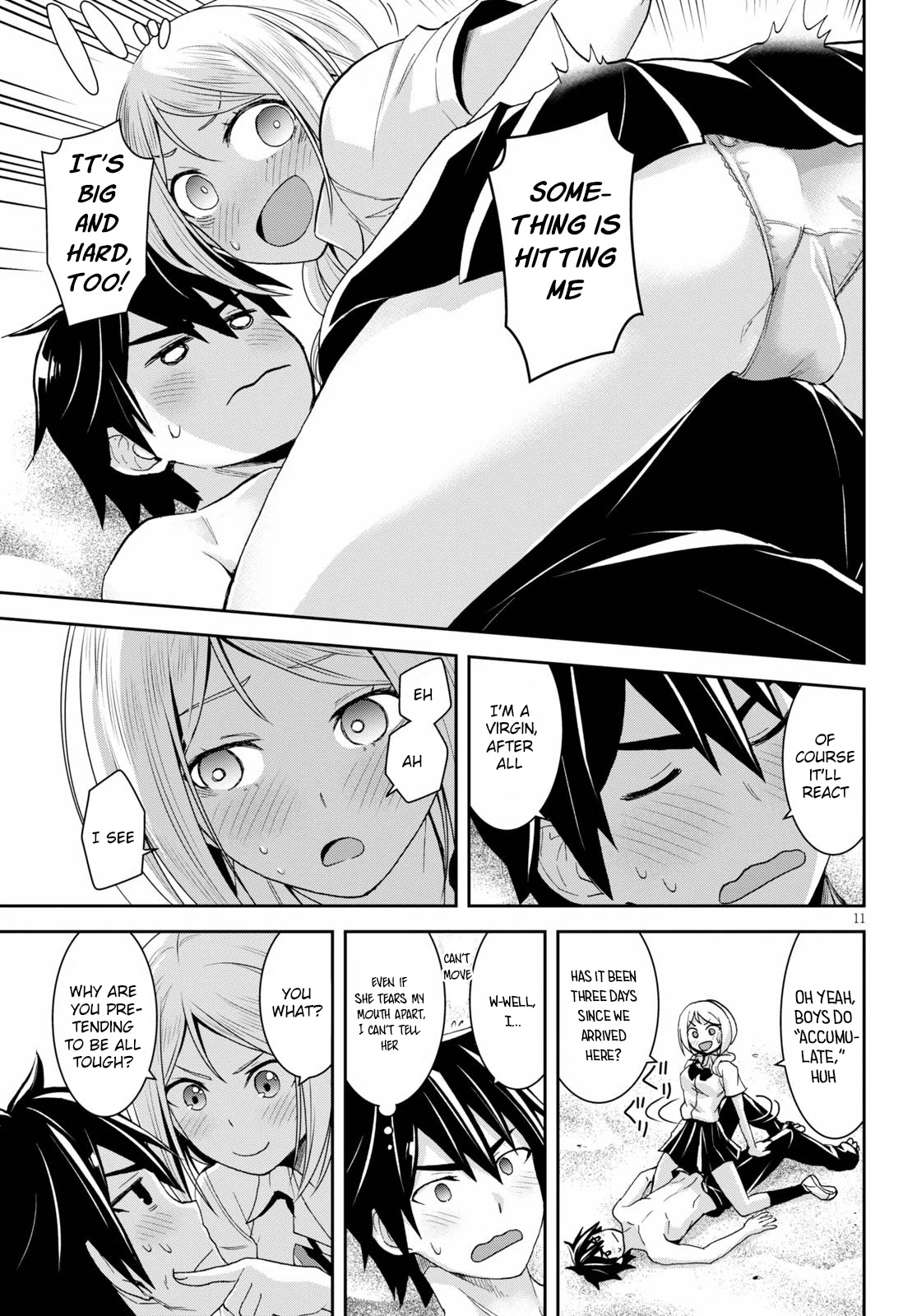 Isekai Yurutto Survival Seikatsu: Gakkou no Minna to Isekai no Mujintou ni Tenishitakedo Ore Dake Rakushou desu chapter 7 page 14