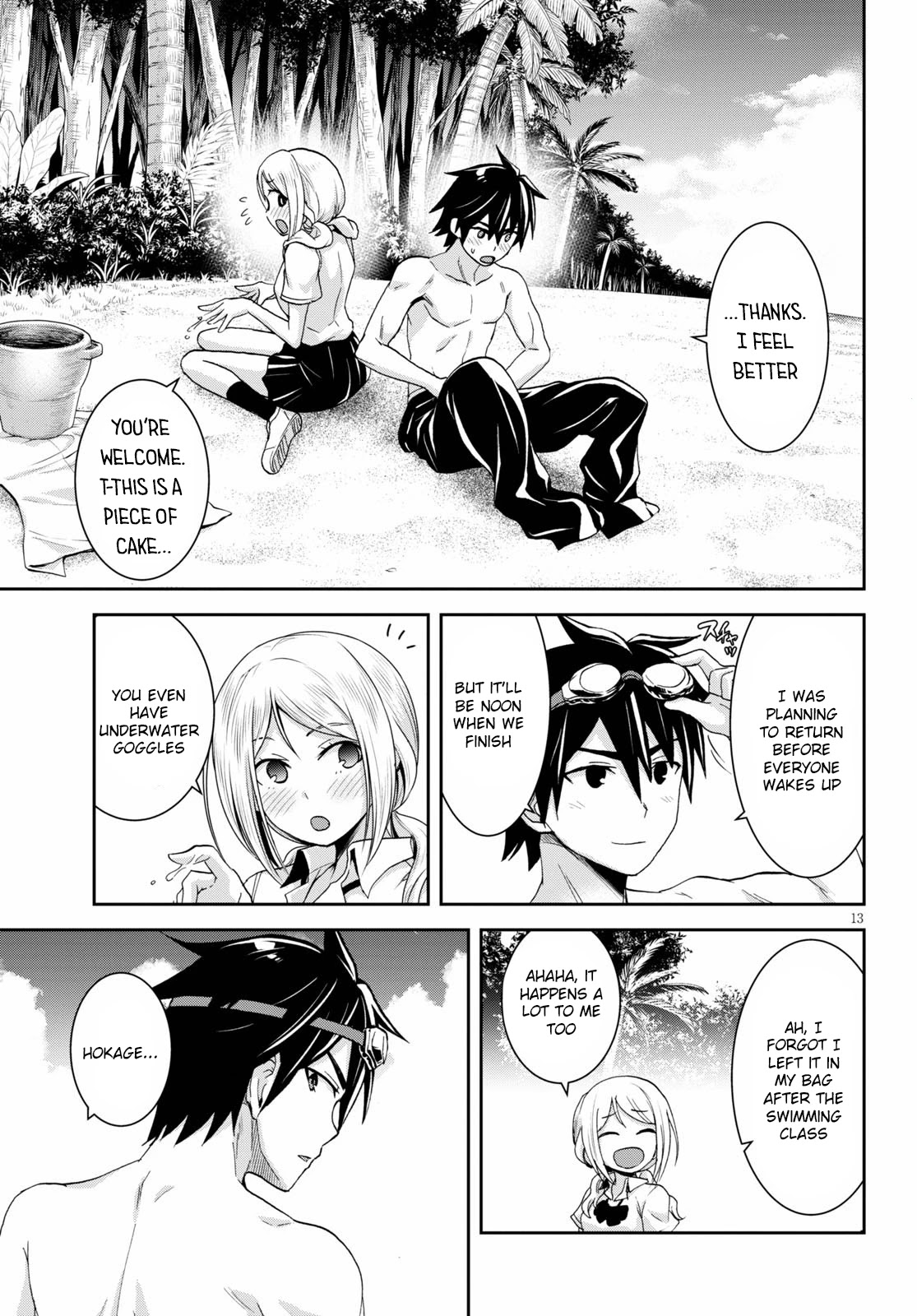 Isekai Yurutto Survival Seikatsu: Gakkou no Minna to Isekai no Mujintou ni Tenishitakedo Ore Dake Rakushou desu chapter 7 page 16