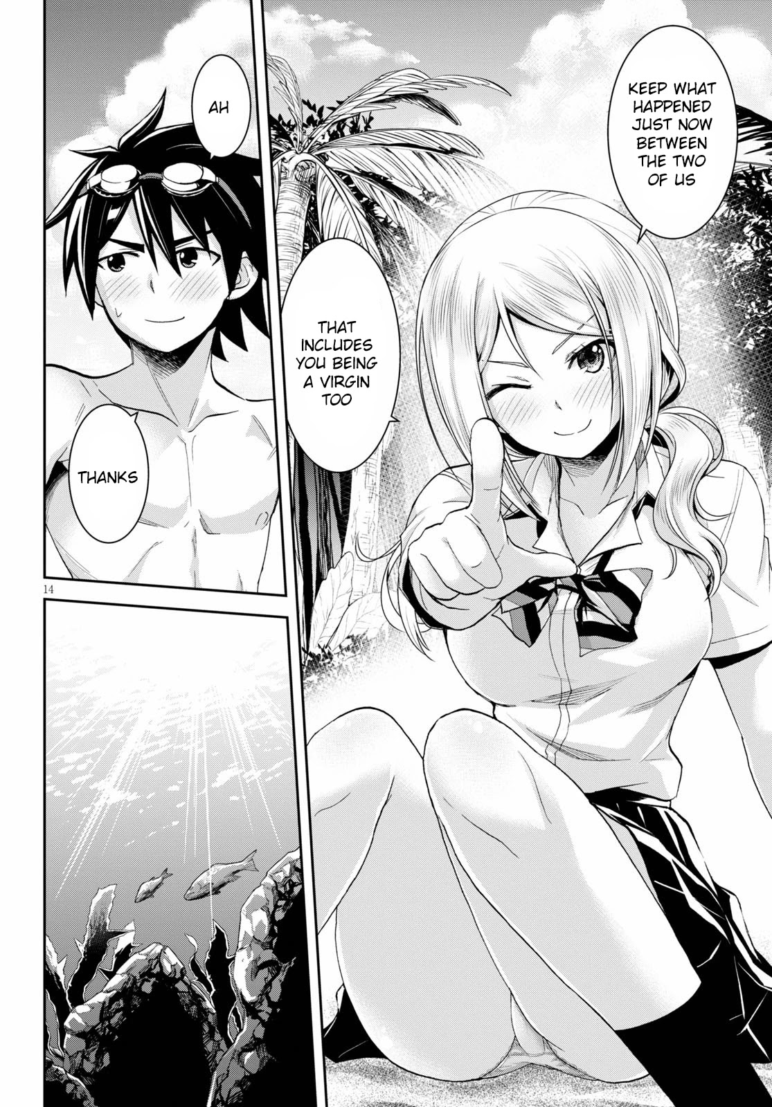 Isekai Yurutto Survival Seikatsu: Gakkou no Minna to Isekai no Mujintou ni Tenishitakedo Ore Dake Rakushou desu chapter 7 page 17