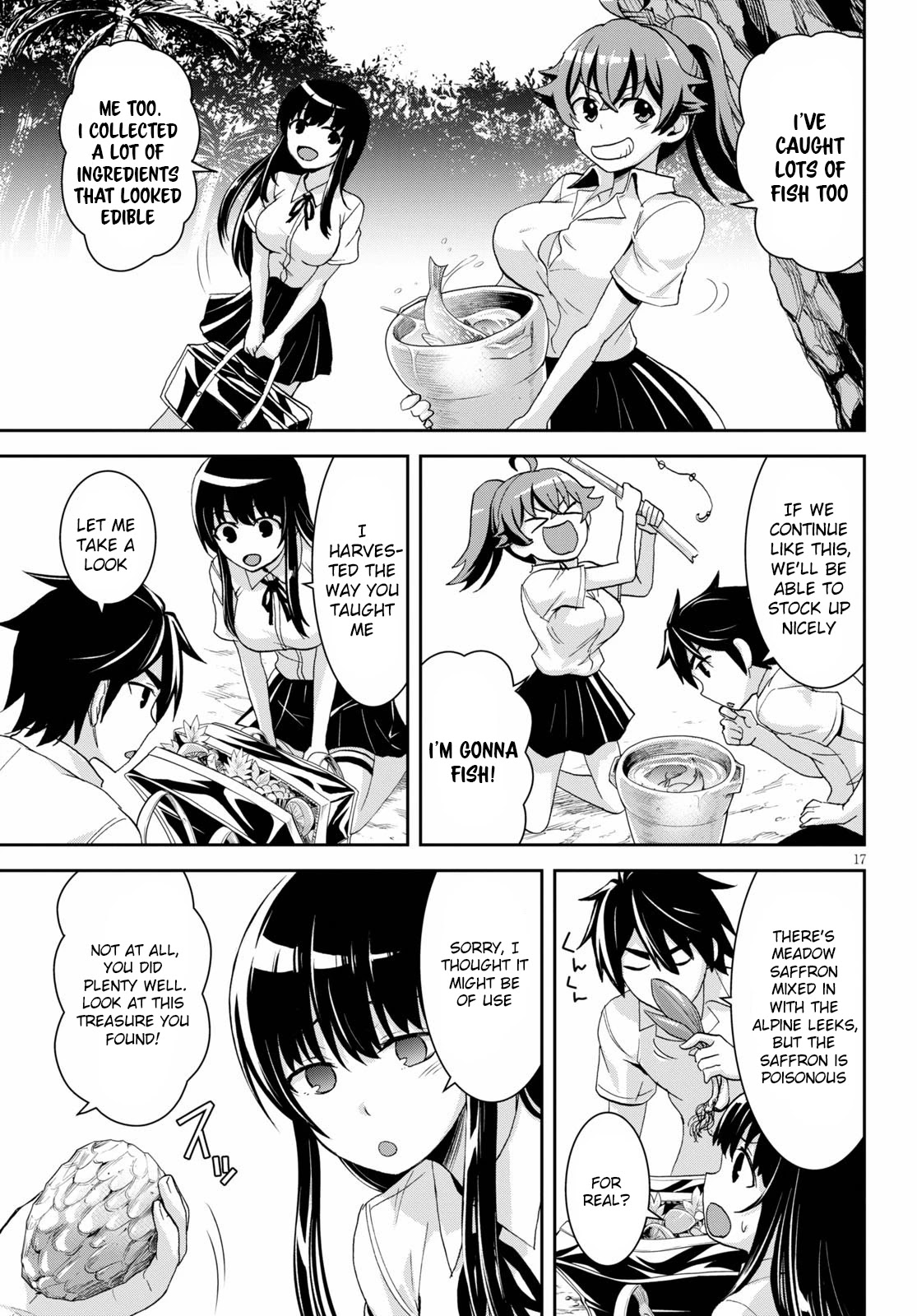 Isekai Yurutto Survival Seikatsu: Gakkou no Minna to Isekai no Mujintou ni Tenishitakedo Ore Dake Rakushou desu chapter 7 page 20