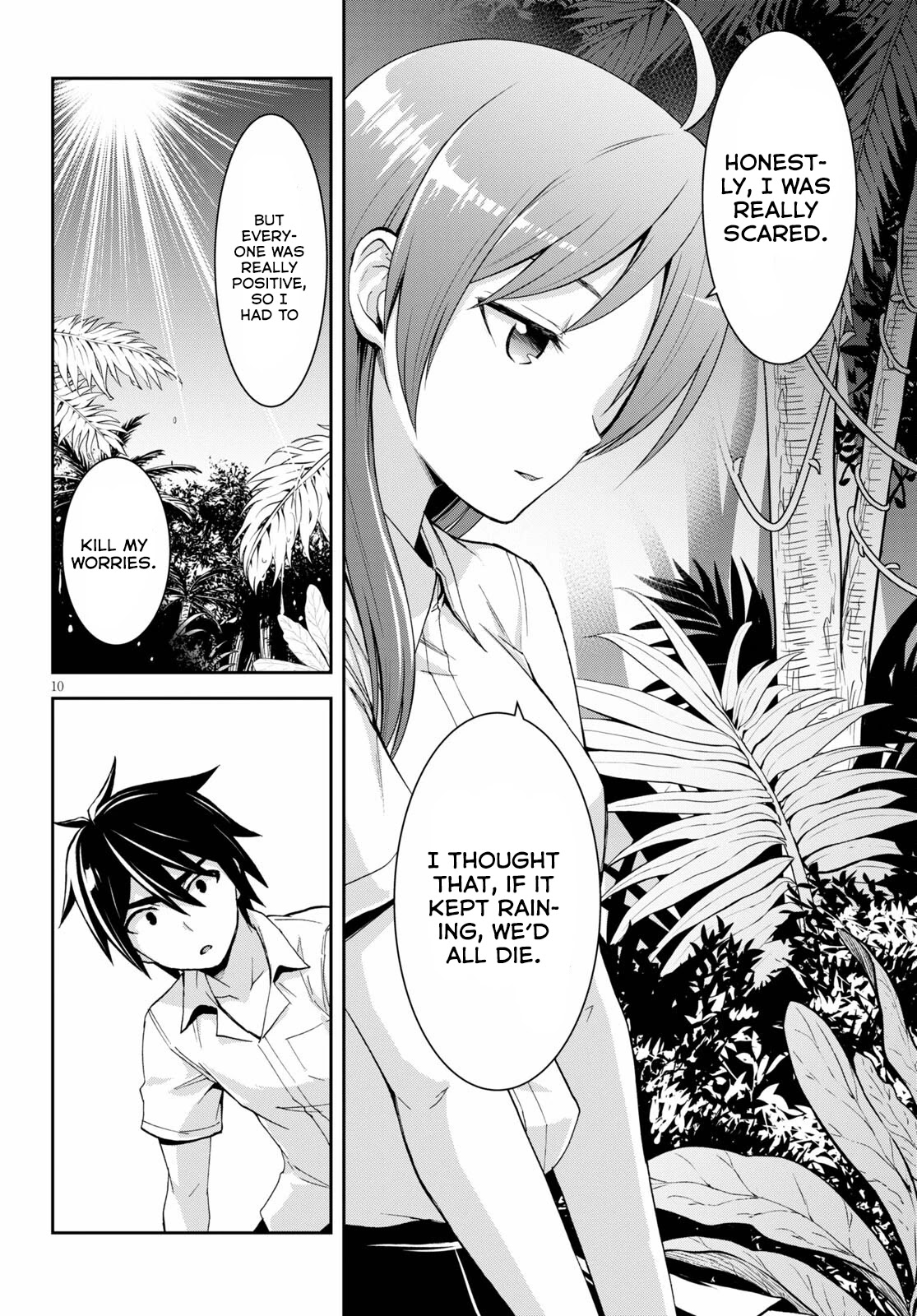 Isekai Yurutto Survival Seikatsu: Gakkou no Minna to Isekai no Mujintou ni Tenishitakedo Ore Dake Rakushou desu chapter 9 page 11
