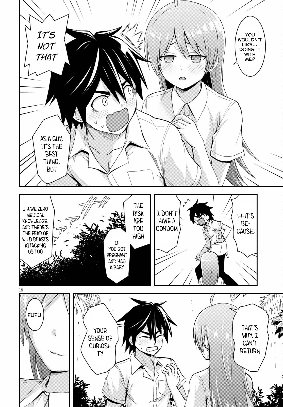 Isekai Yurutto Survival Seikatsu: Gakkou no Minna to Isekai no Mujintou ni Tenishitakedo Ore Dake Rakushou desu chapter 9 page 19