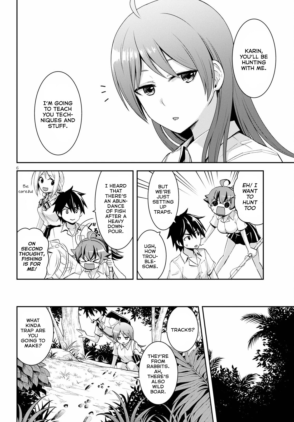 Isekai Yurutto Survival Seikatsu: Gakkou no Minna to Isekai no Mujintou ni Tenishitakedo Ore Dake Rakushou desu chapter 9 page 7
