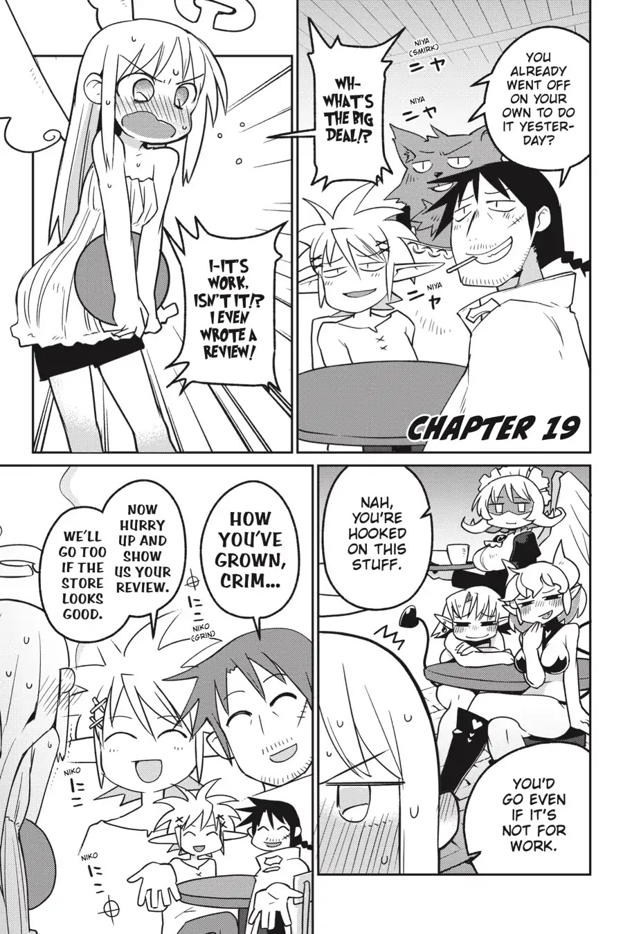 Ishuzoku Reviewers chapter 19 page 1