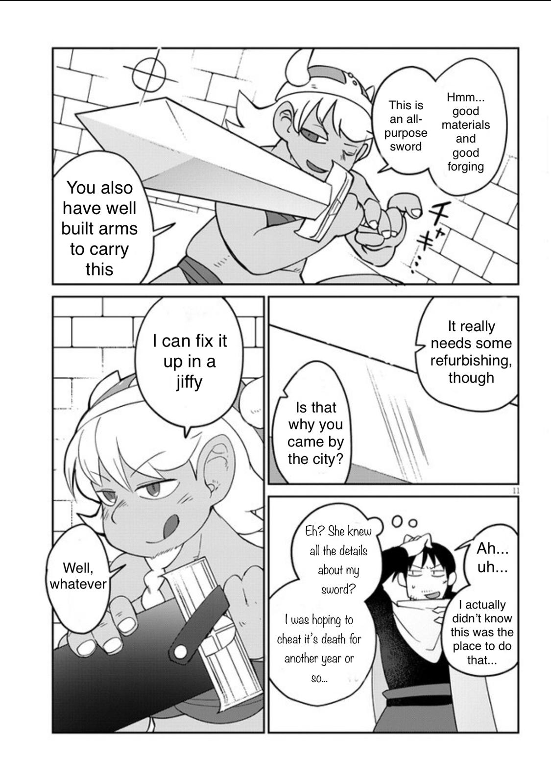 Ishuzoku Reviewers chapter 32 page 11