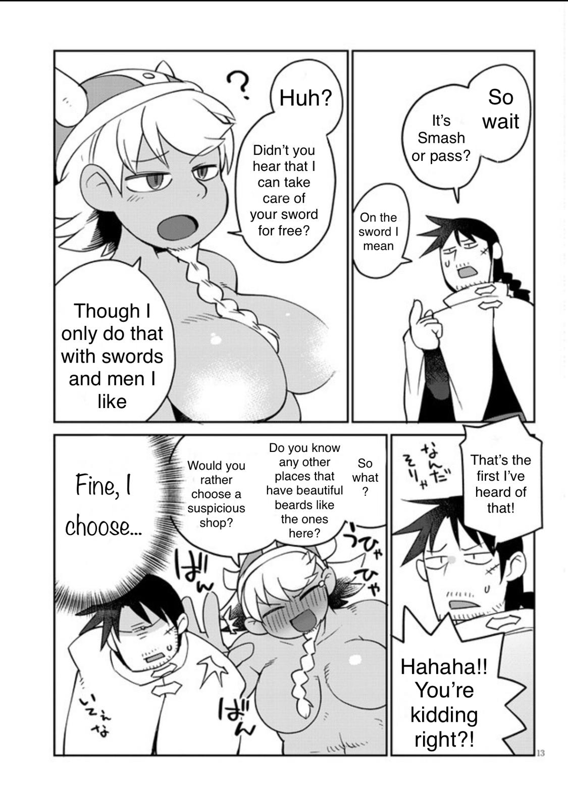 Ishuzoku Reviewers chapter 32 page 13