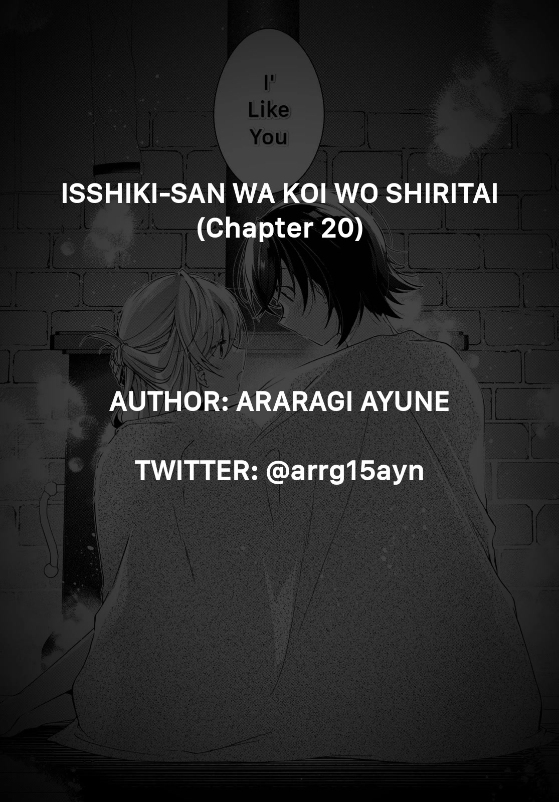 Isshiki-san Wants to Know About Love. chapter 20 page 36