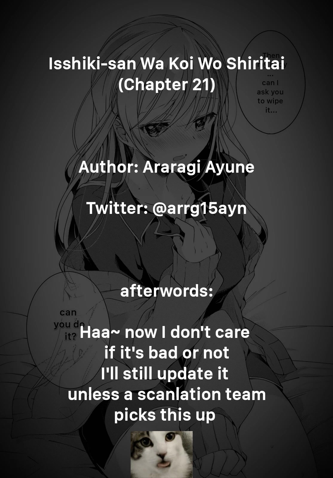 Isshiki-san Wants to Know About Love. chapter 21 page 37