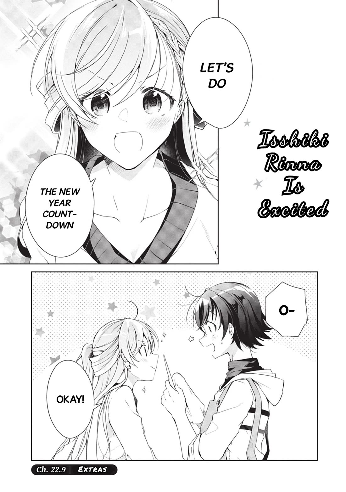 Isshiki-san Wants to Know About Love. chapter 22.9 page 1