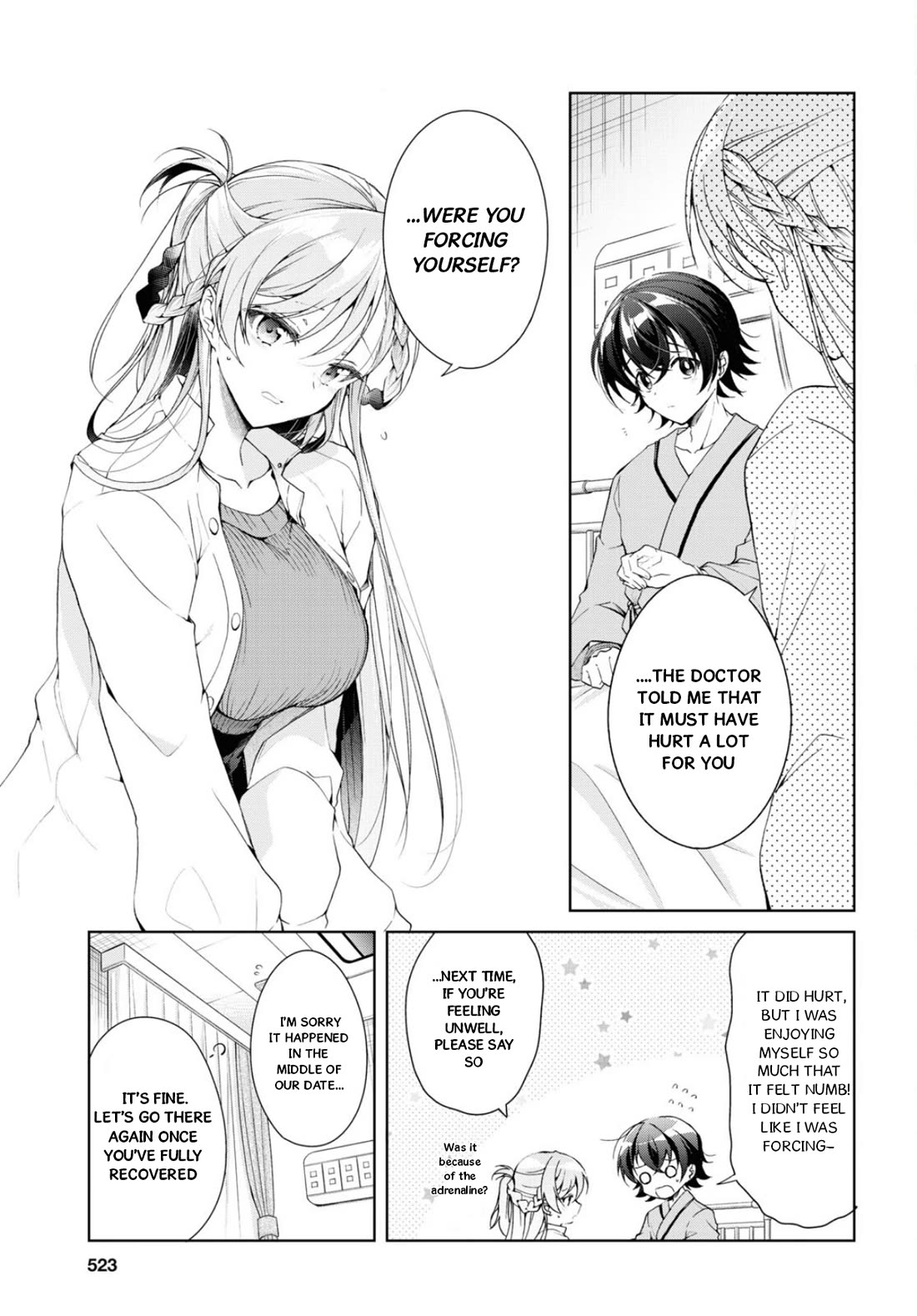 Isshiki-san Wants to Know About Love. chapter 36 page 31