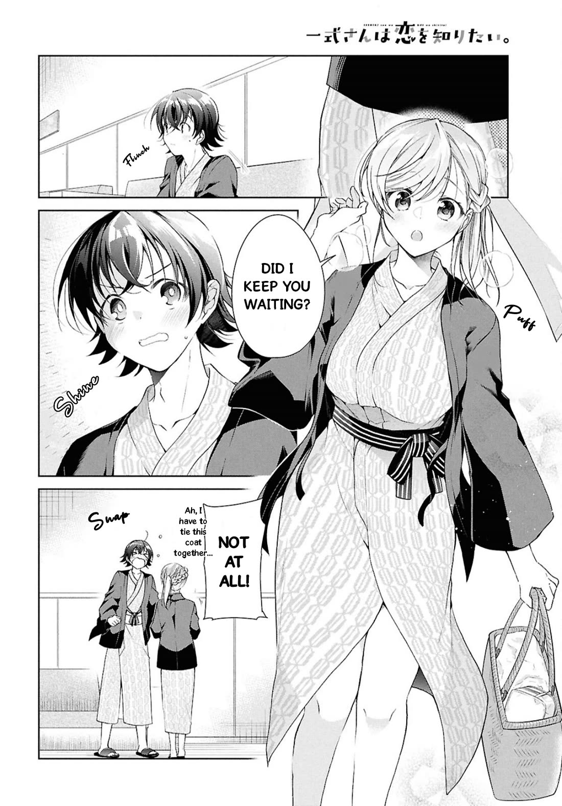 Isshiki-san Wants to Know About Love. chapter 40 page 11