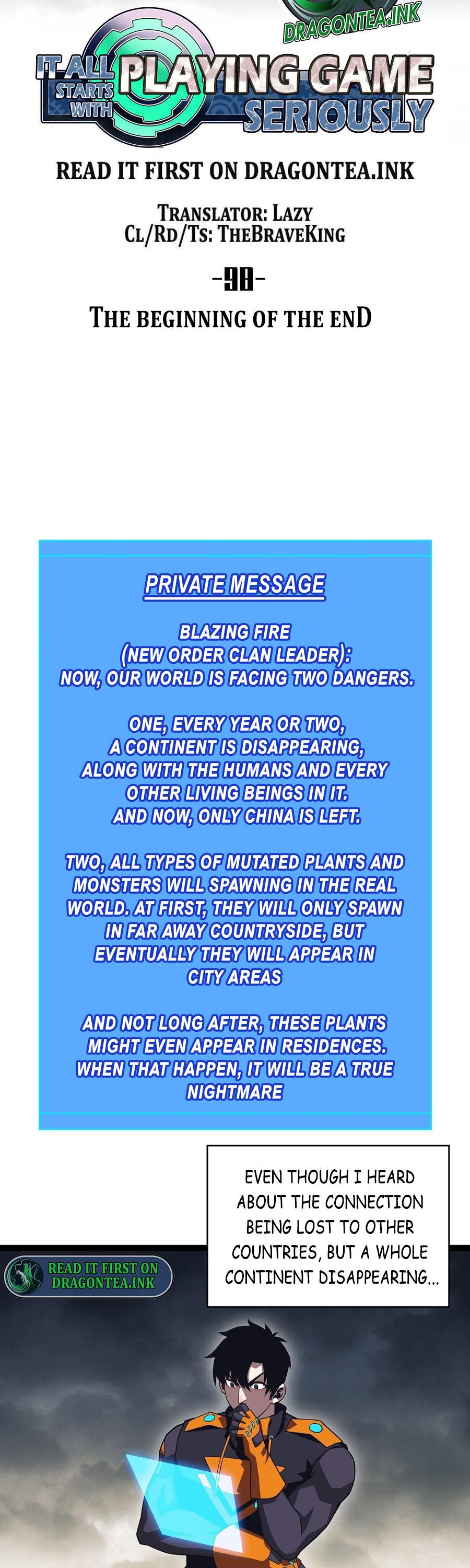 It All Starts with Playing Game Seriously chapter 98 page 9