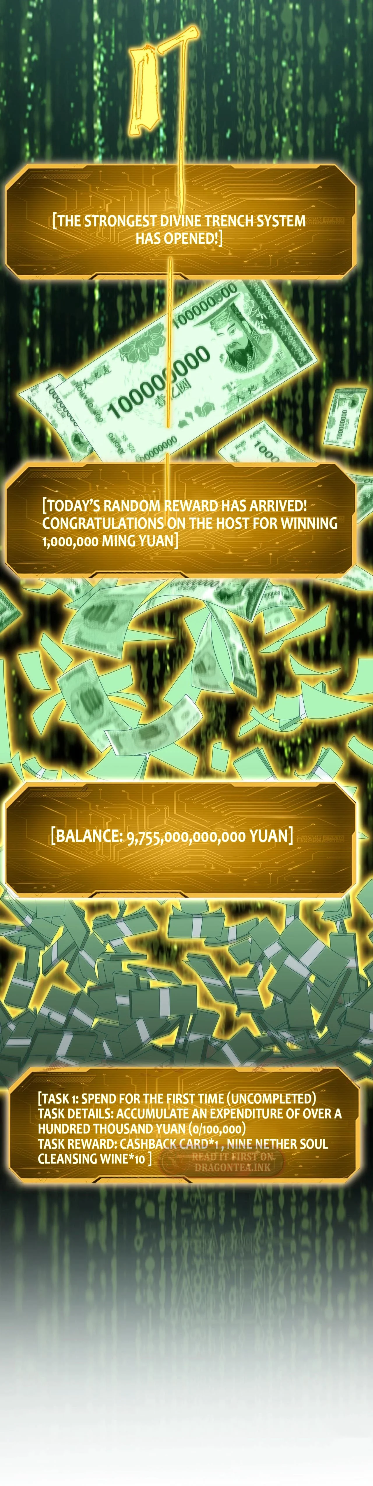 It All Starts With Trillions of Nether Currency chapter 1 page 2