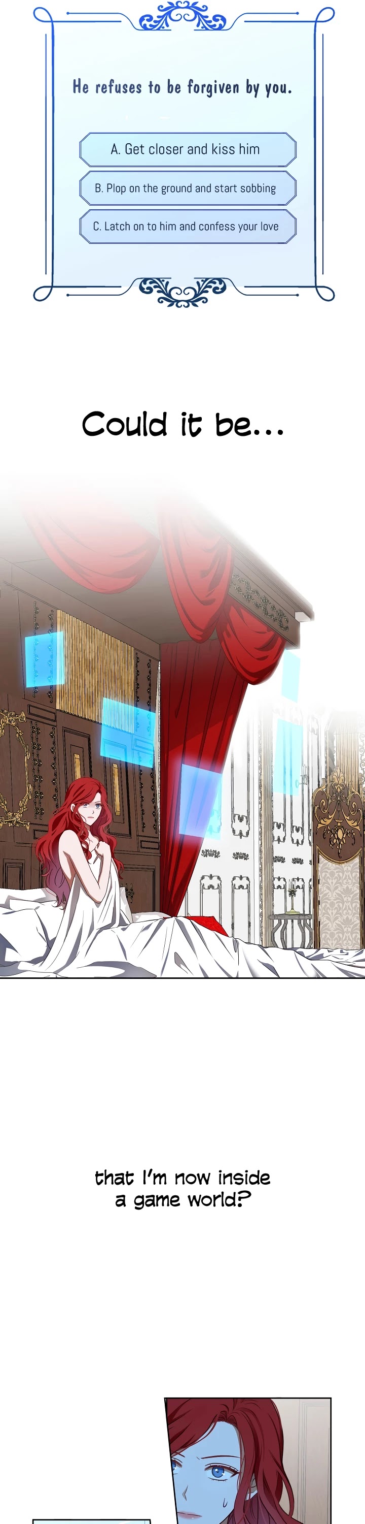 It Looks Like I’ve Fallen into the World of a Reverse Harem Game chapter 1 page 34