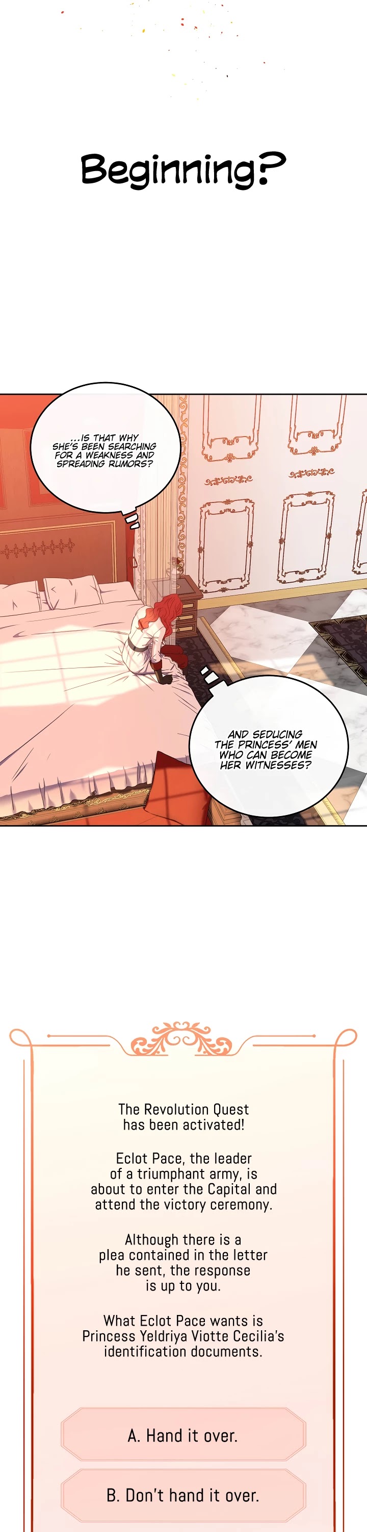 It Looks Like I’ve Fallen into the World of a Reverse Harem Game chapter 21 page 35