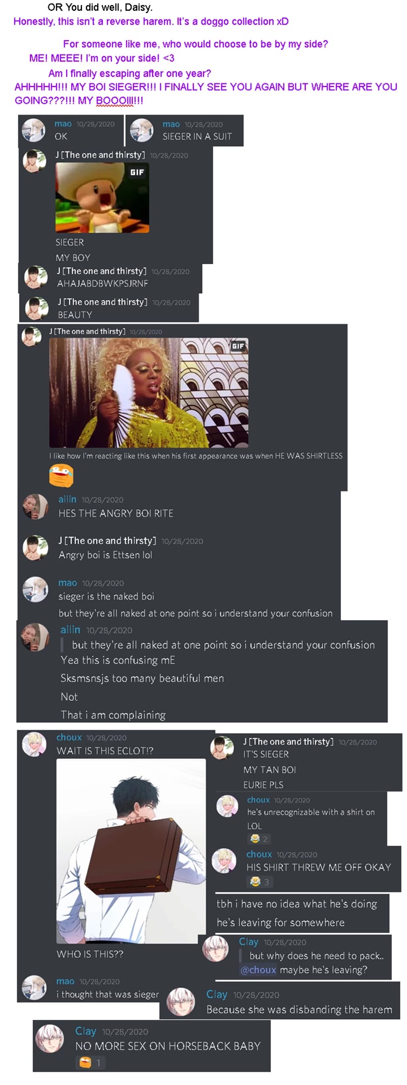 It Looks Like I’ve Fallen into the World of a Reverse Harem Game chapter 28 page 36