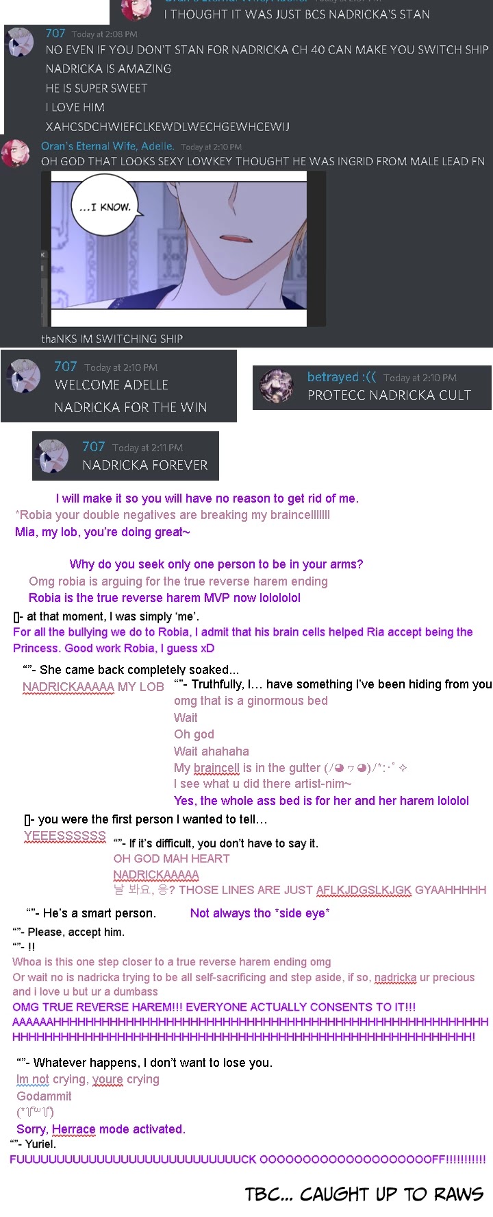 It Looks Like I’ve Fallen into the World of a Reverse Harem Game chapter 40 page 39