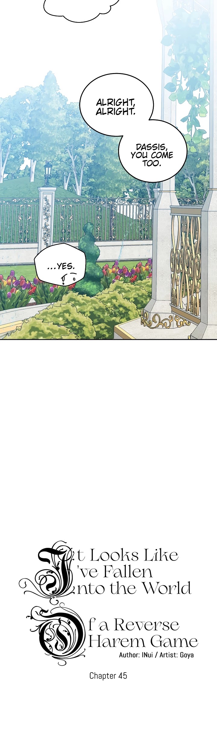 It Looks Like I’ve Fallen into the World of a Reverse Harem Game chapter 45 page 10